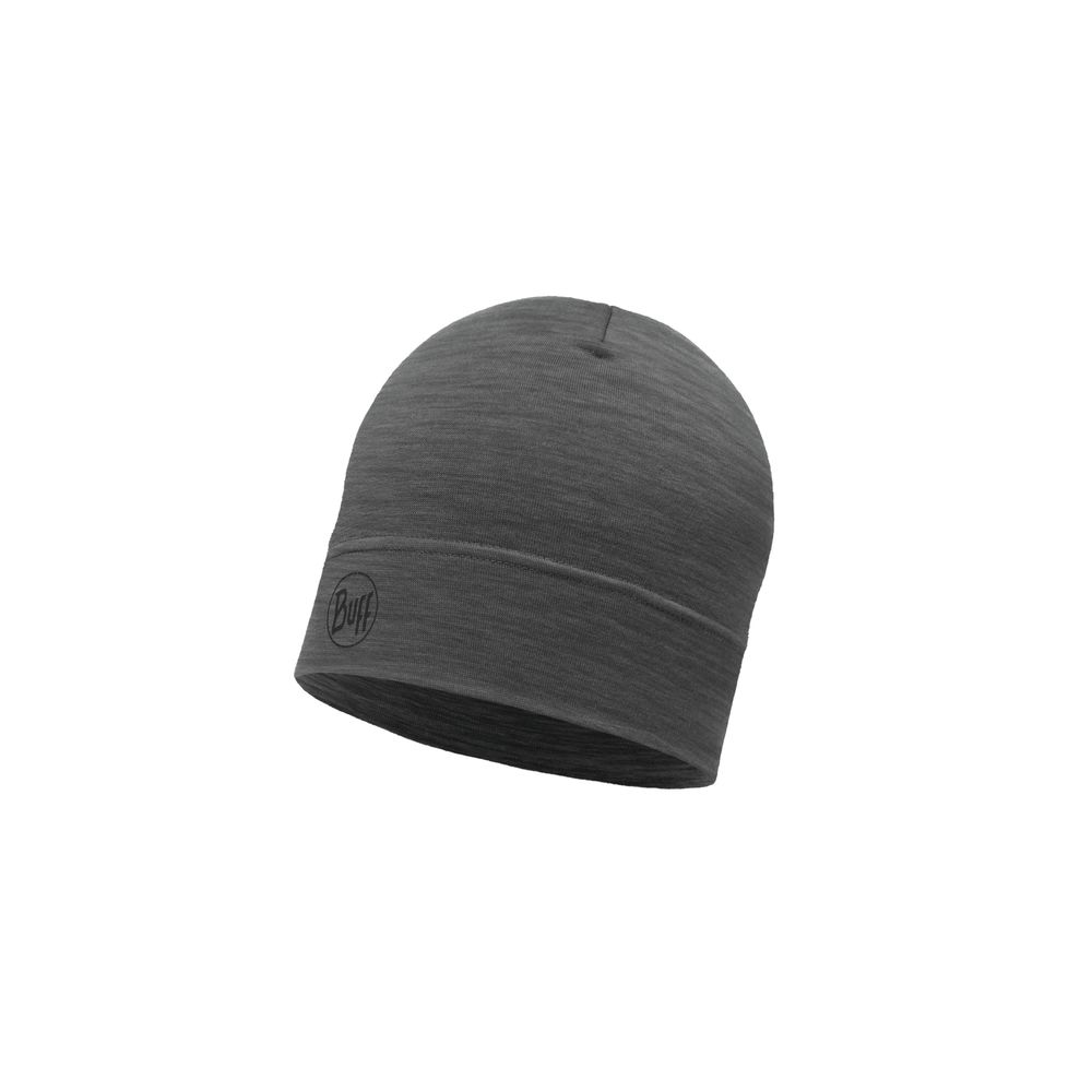 Nos Lightweight Merino Wool Hat Bu,Grau