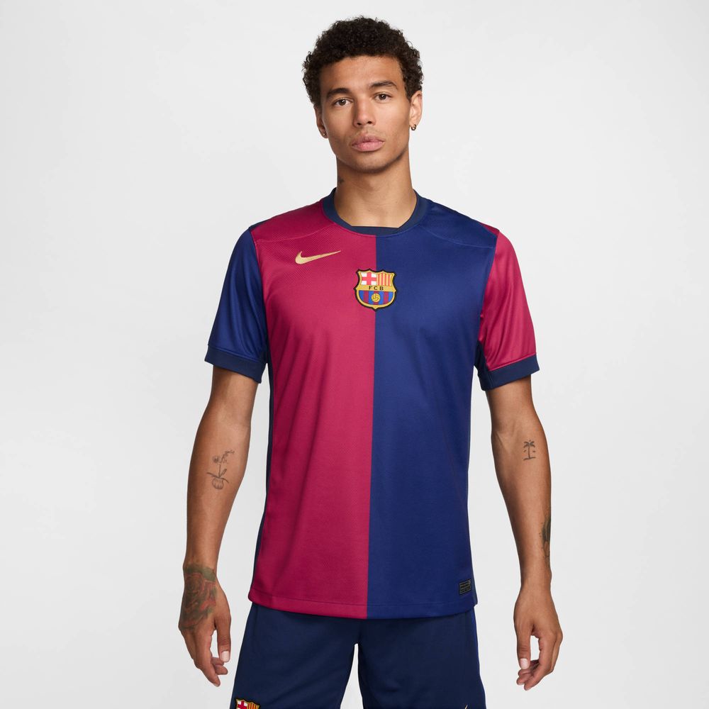 Nike Fcb M Nk Df Jsy Ss Stad Hm Fußballtrikot
