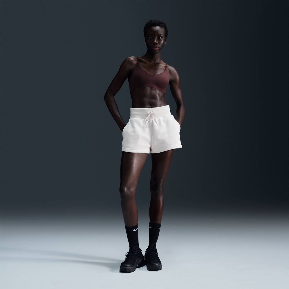 Nike W Nk Alate Minimalist Ls Bra - earth/white