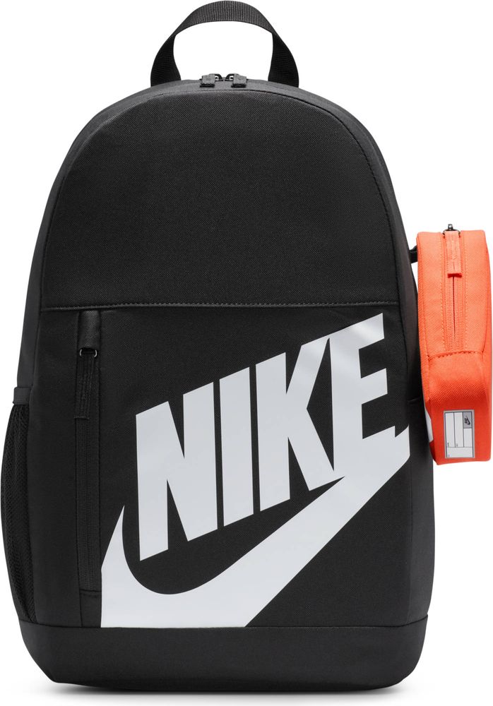 Nike Y Kinder Nk Elmntl Bkpk Shoebox - black/orange/white