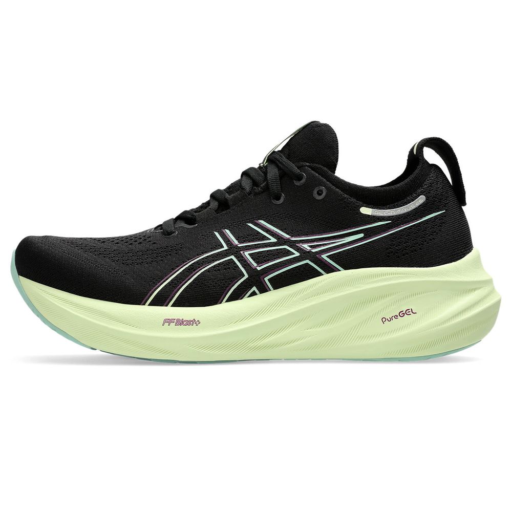 Asics Gel-Nimbus 26 - black/cool matcha