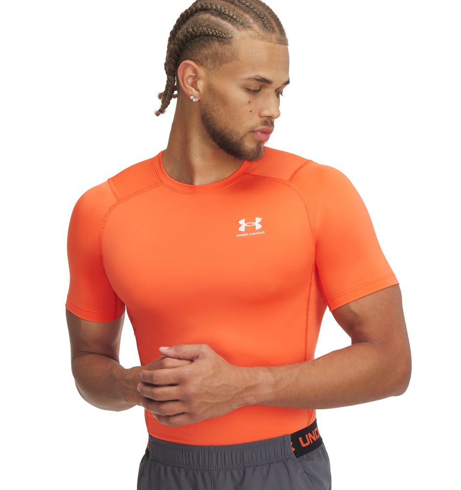Under Armour Ua Hg Armour Comp Ss - fire