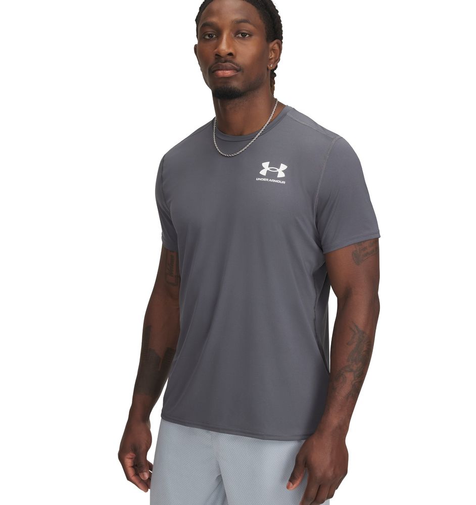 Under Armour Ua Heatgear Fitted Ss - castlerock