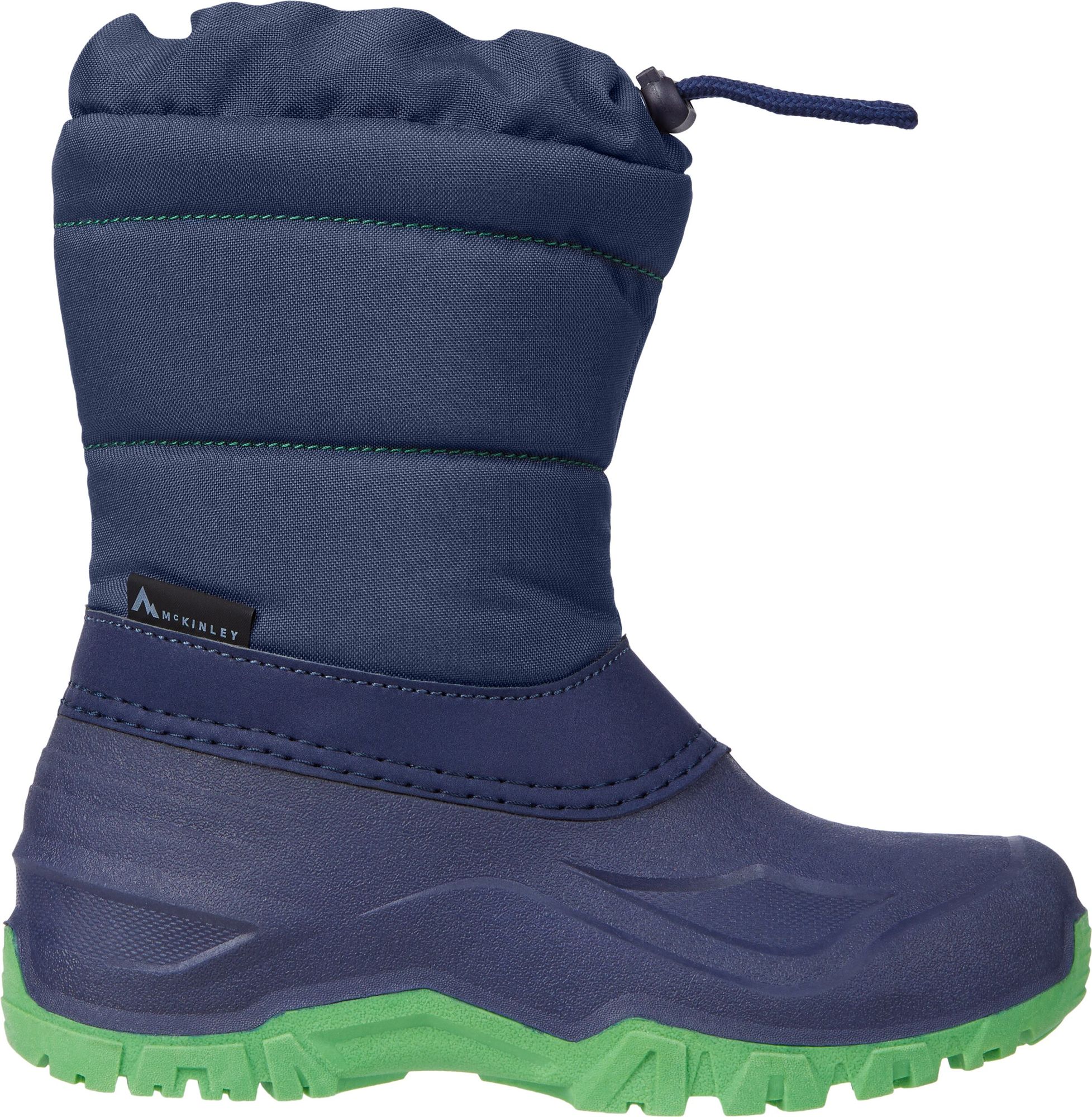 McKINLEY Ki.-Après-Stiefel Jules Iii J - blue dark/green