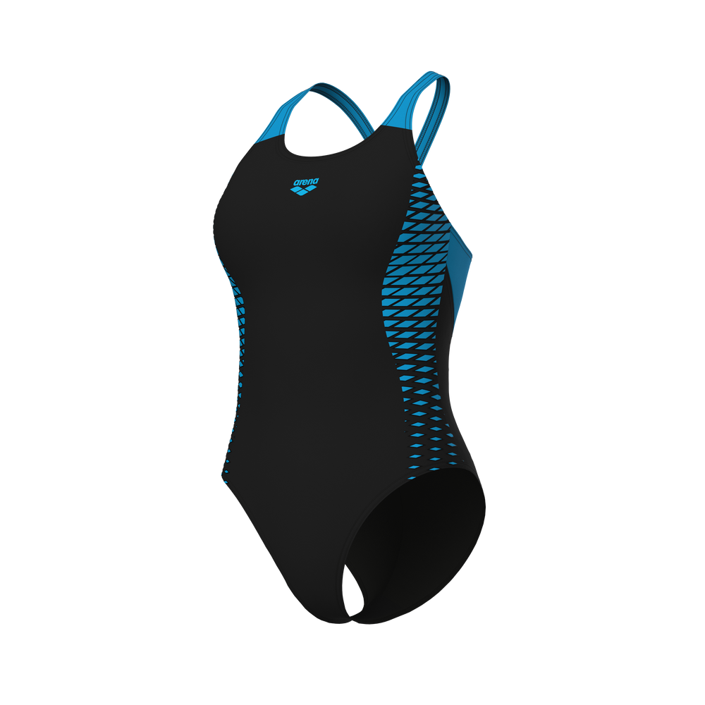 Arena Women'S Arena Openings Swimsui - black-turquoise