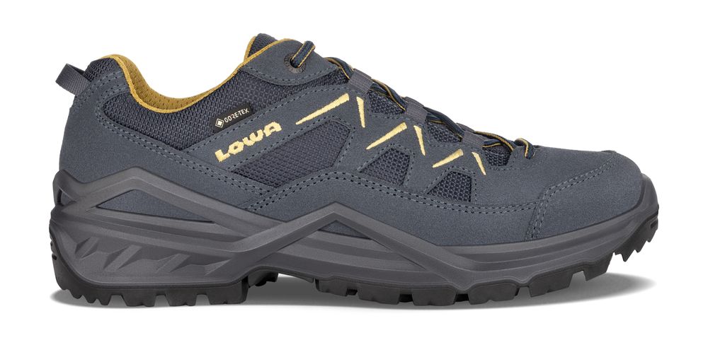 Lowa Sirkos Evo Gtx Lo - stahlblau/senf