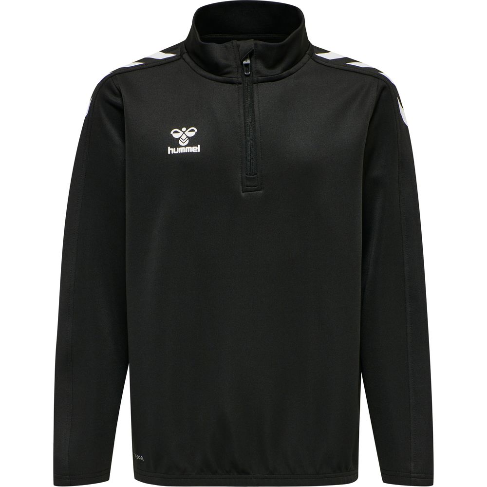 Hummel Hmlcore Xk Half Zip Poly Sweat Kids - black/black