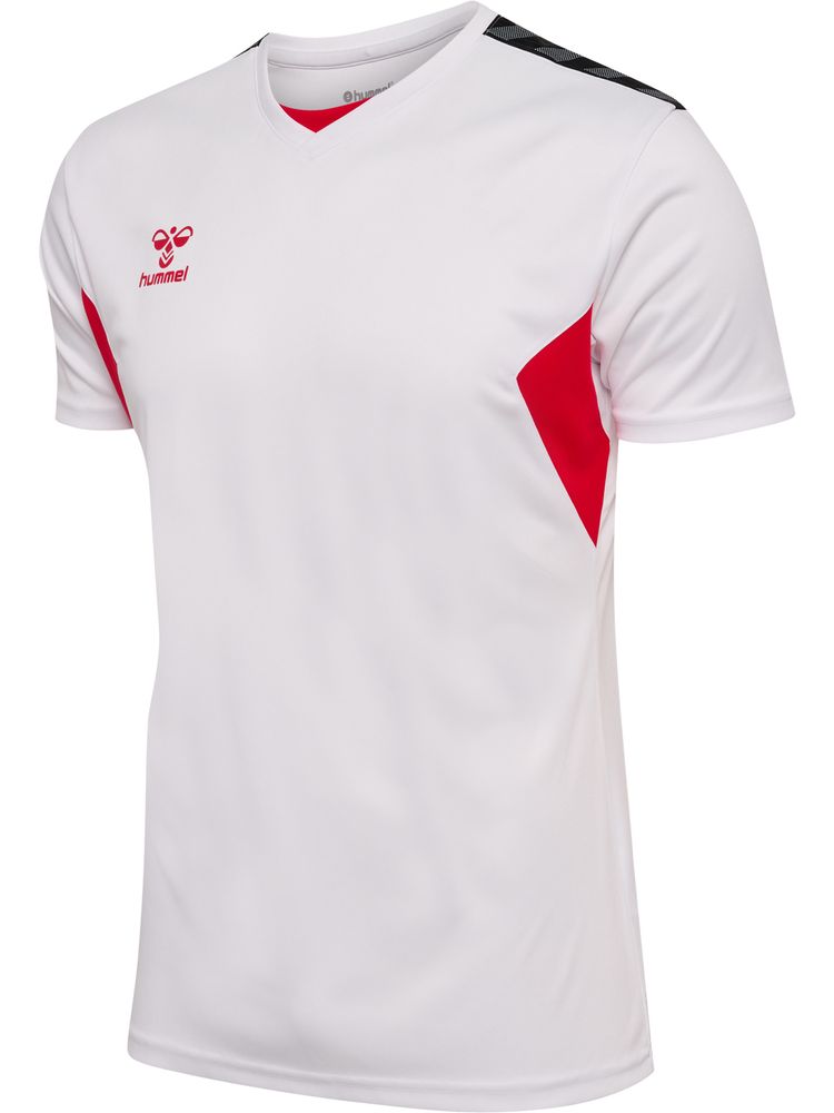 Hummel Hmlauthentic Pl Jersey S/S - white/true red
