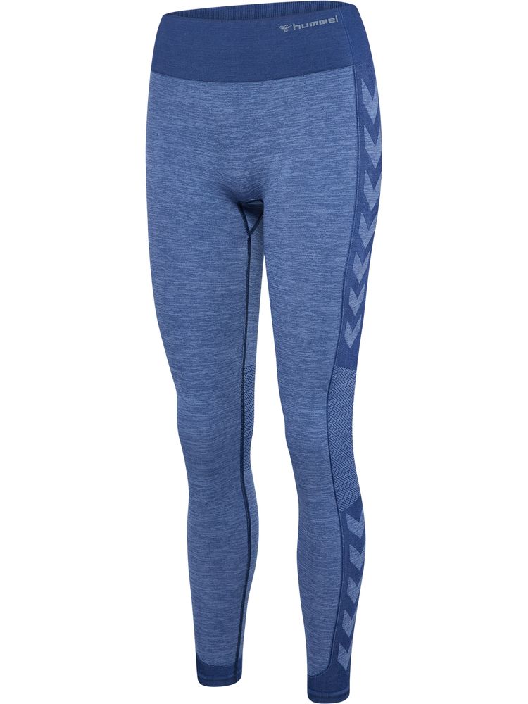 Hummel Hmlmt Shine Seamless Mw Tights - blue indigo melange