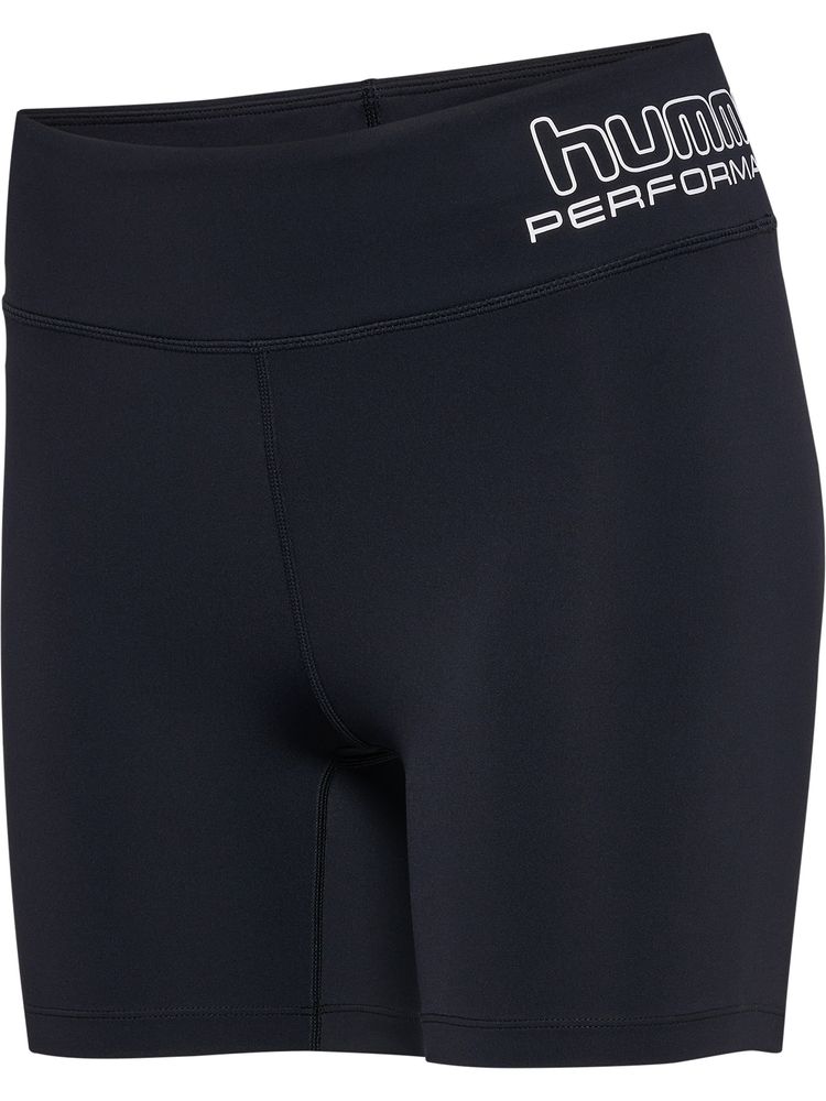 Hummel Hmlte Fundamental Mw Tight Shorts - black/white