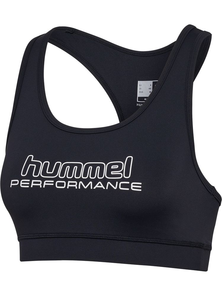 Hummel Hmlte Fundamental Sports Bra - black/white