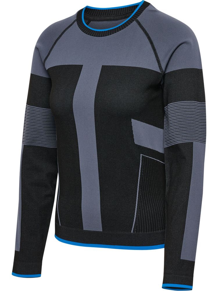 Hummel Hmlseamless Tee Ls - black