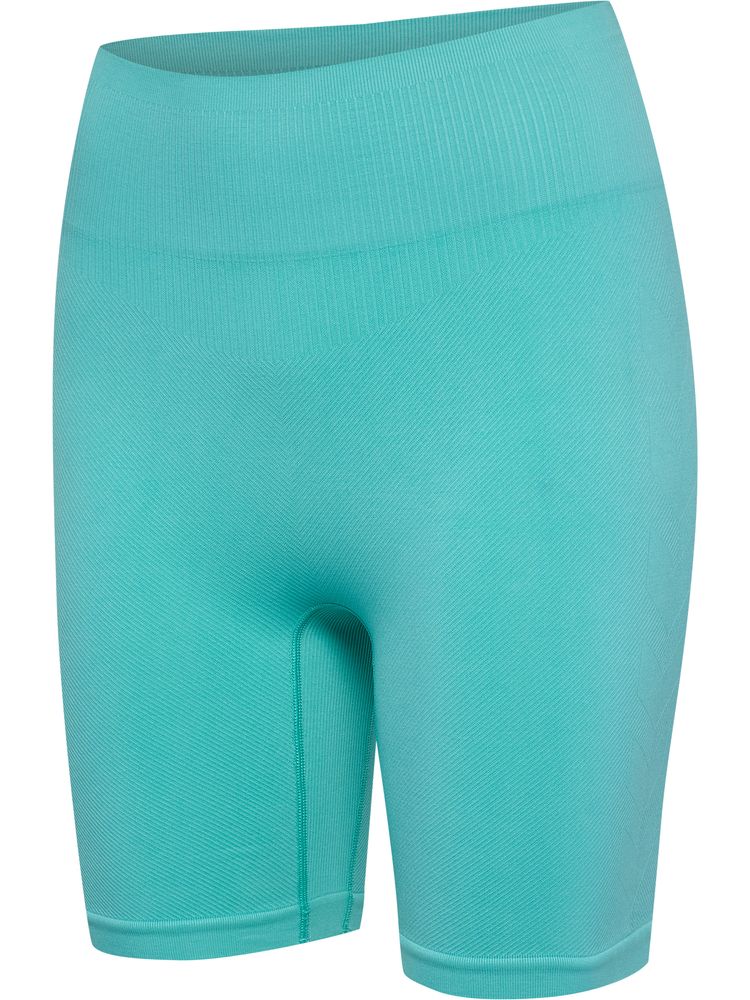 Hummel Hmlalive Seamless High Waist Shorts - pool blue