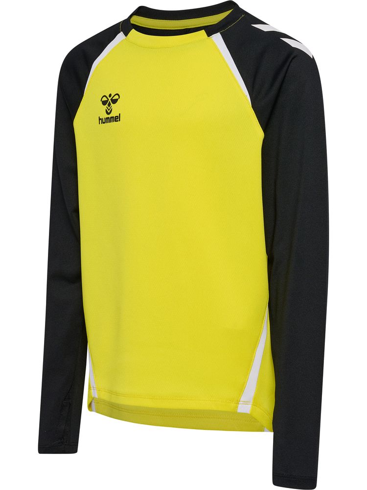 Hummel Hmllead 2.0 Crew Sweat Kids - blazing yellow/black