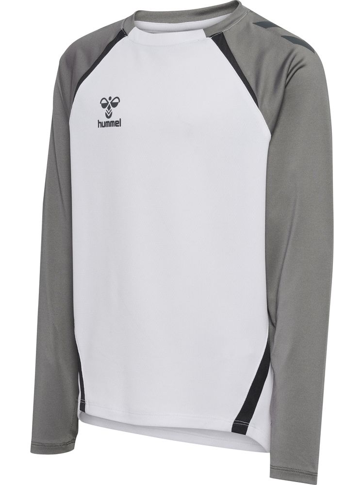 Hummel Hmllead 2.0 Crew Sweat Kids - white/steel gray