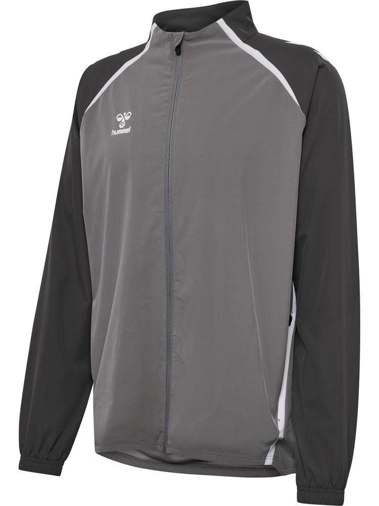 Hummel Hmllead 2.0 Woven Jacket - steel gray/asphalt