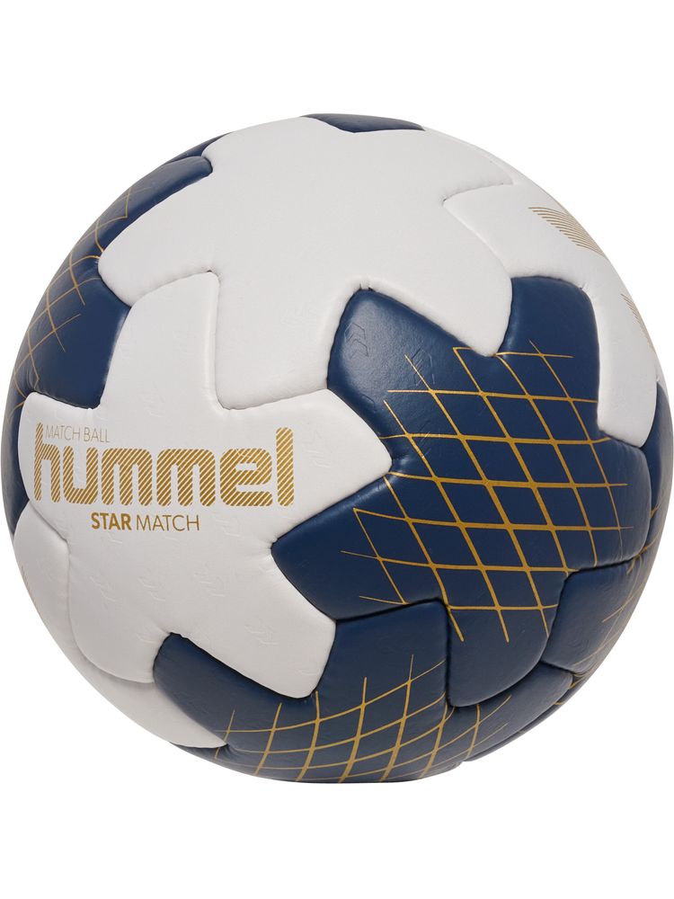 Hummel Hmlstar Match Hb - off white/marine/gold