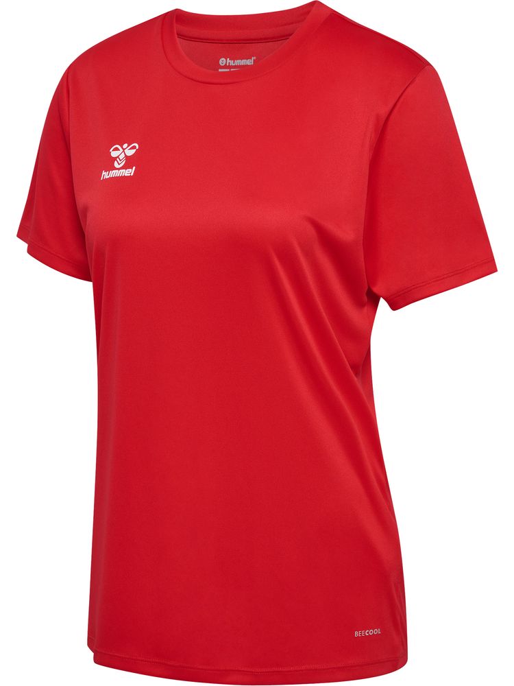 Hummel Hmlessential Jersey S/S Woman - true red