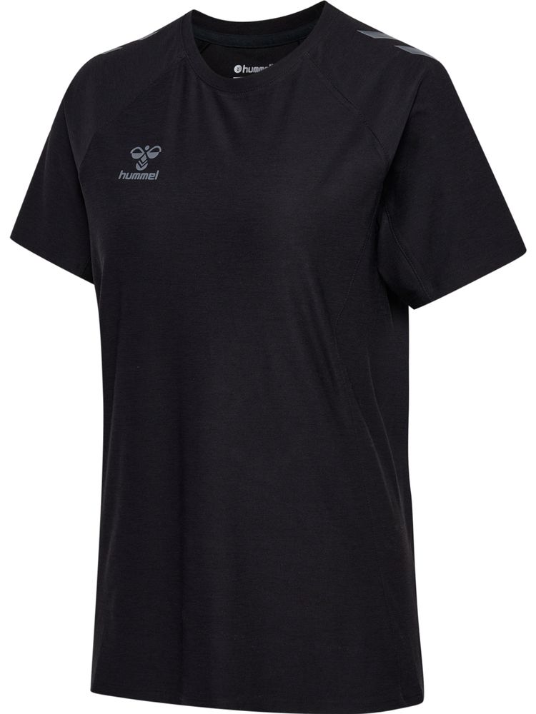 Hummel Hmlcima 2.0 Jersey S/S Woman - black melange