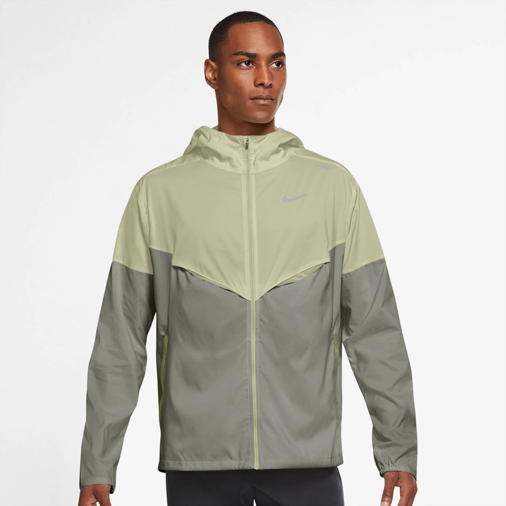 Nike M Nk Rpl Uv Windrnner Jacke - olive aura/dark stucco/reflective s