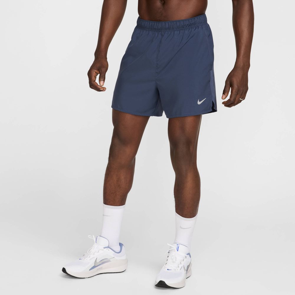 Nike Challenger gefütterte Dri-FIT-Laufshorts für Herren (ca. 13 cm) - Thunder Blue / Reflective Silv