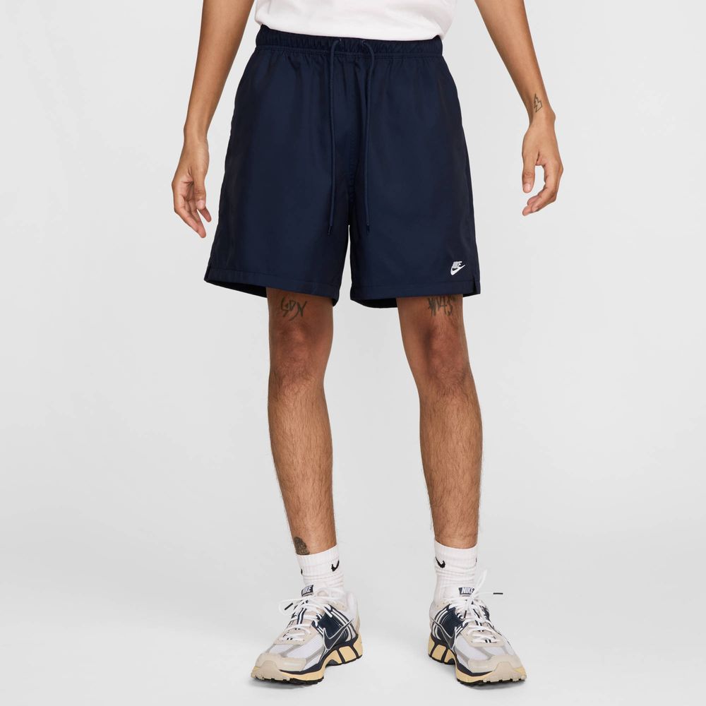 Nike Club Flow-Webshorts für Herren - Obsidian / White