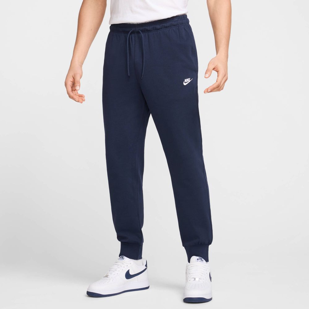 Nike M Nk Club Knit Jogger - obsidian/white