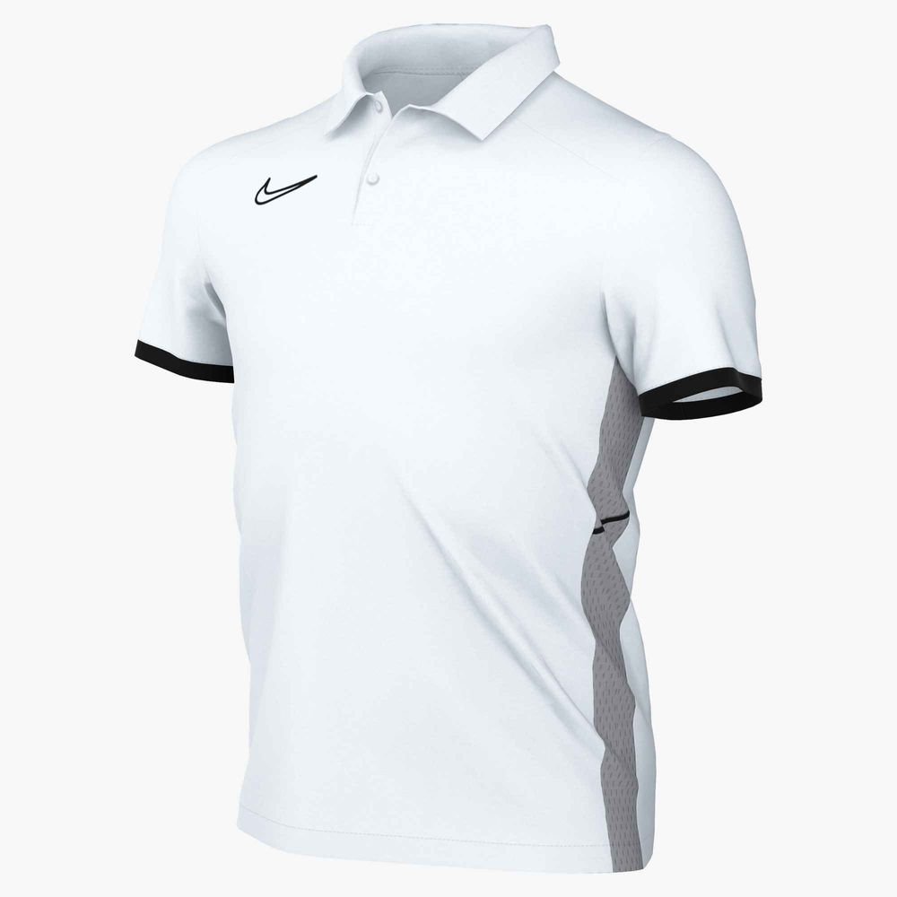 Nike Y Kinder Nk Df Acd25 Ss Polo - white/black/wolf grey/black