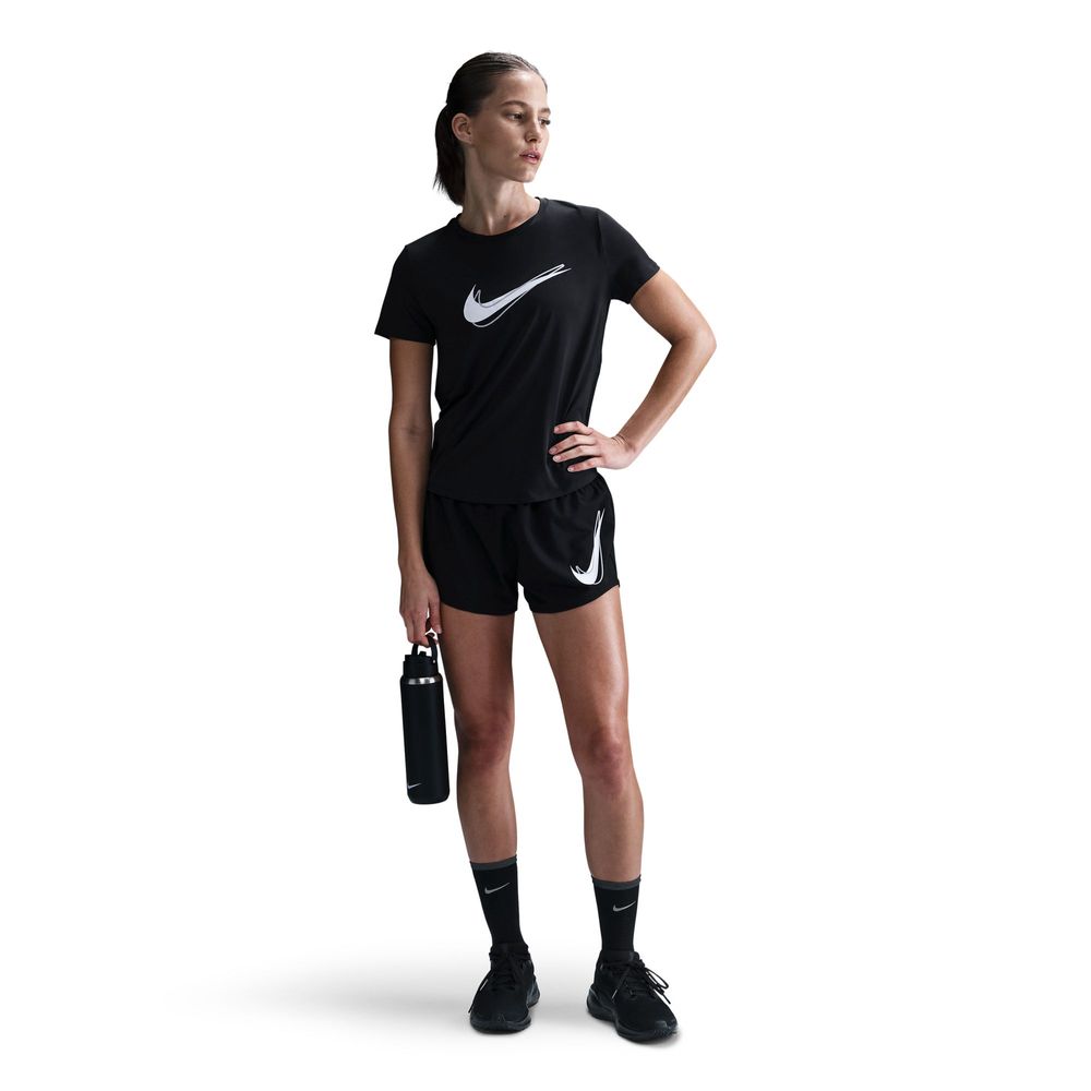 Nike W Nk One Swoosh Hbr Dri-Fit Ss Top Trainingsshirt