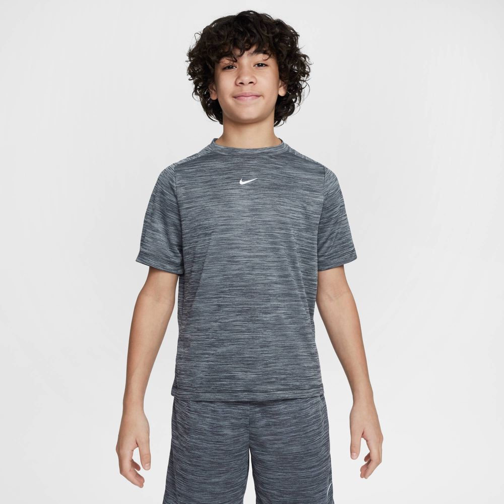 Nike Multi Dri-FIT Kurzarmshirt Kinder - Black / Lt Smoke Grey