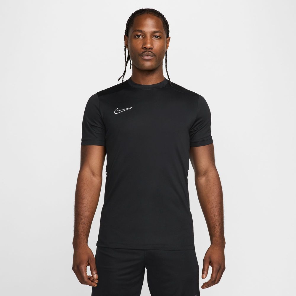 Nike Academy Dri-FIT Kurzarm-Fußballoberteil Herren - Black / White