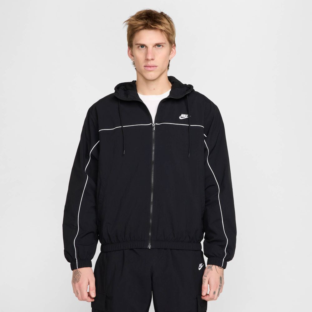 Nike M Nk Club Athlete Hd Jacket - black/white/white