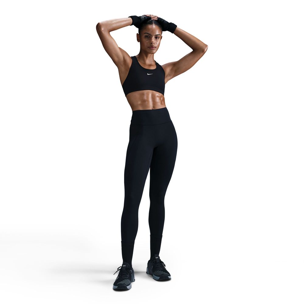 Nike W Nk Df Universa Hr Pkt Tght - black/anthracite/black