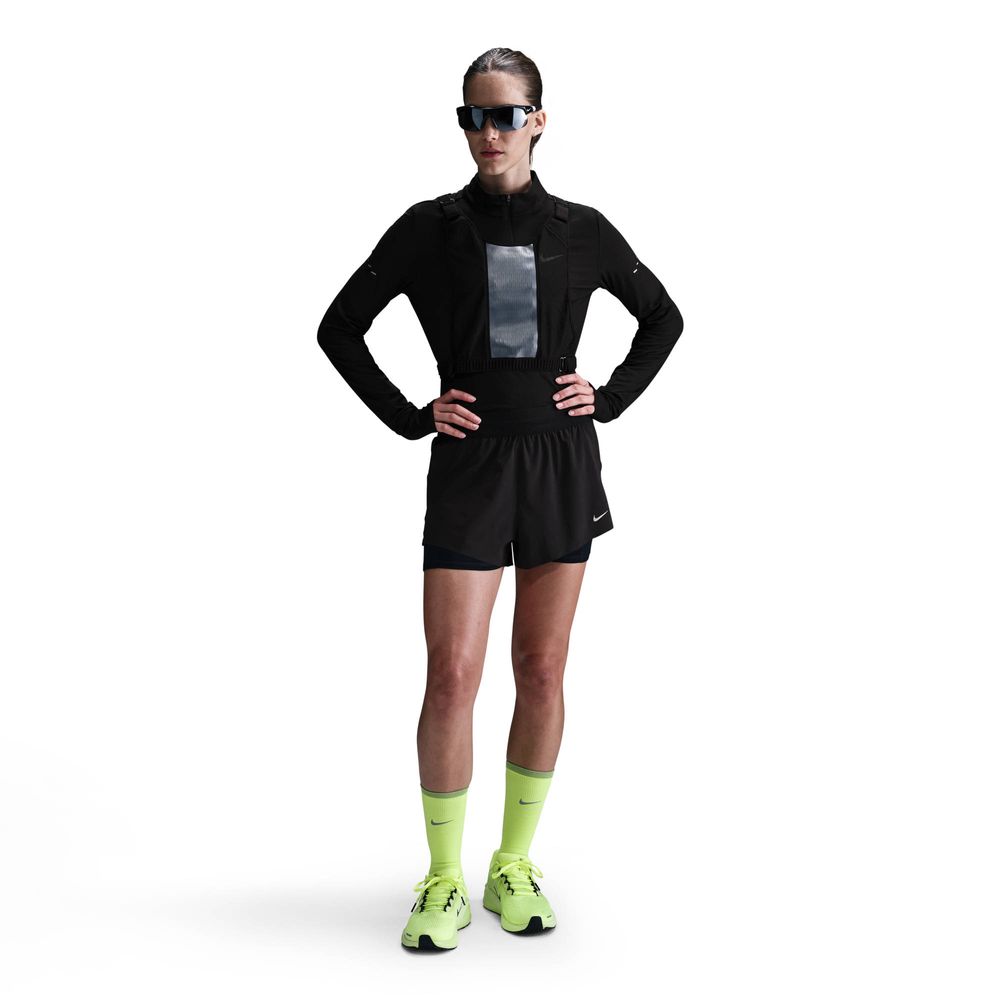 Nike W Nk Swift Df Mr 2n1 Shrt Laufshorts