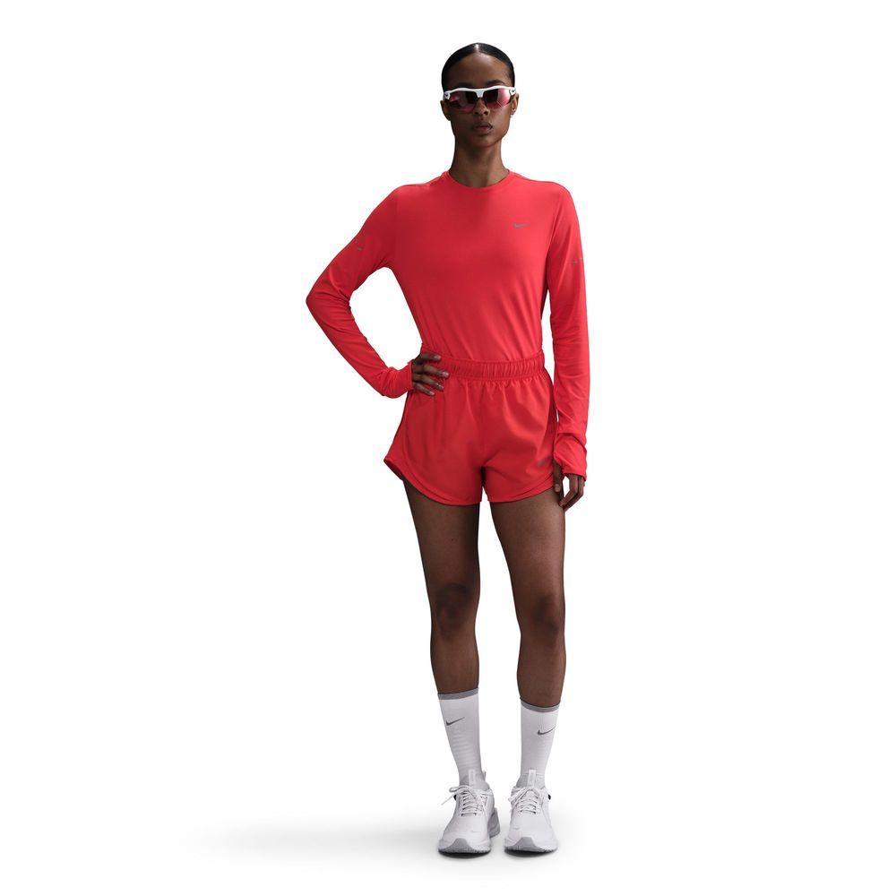 Nike W Nk Swift Df Uv Ls Crw Laufshirt