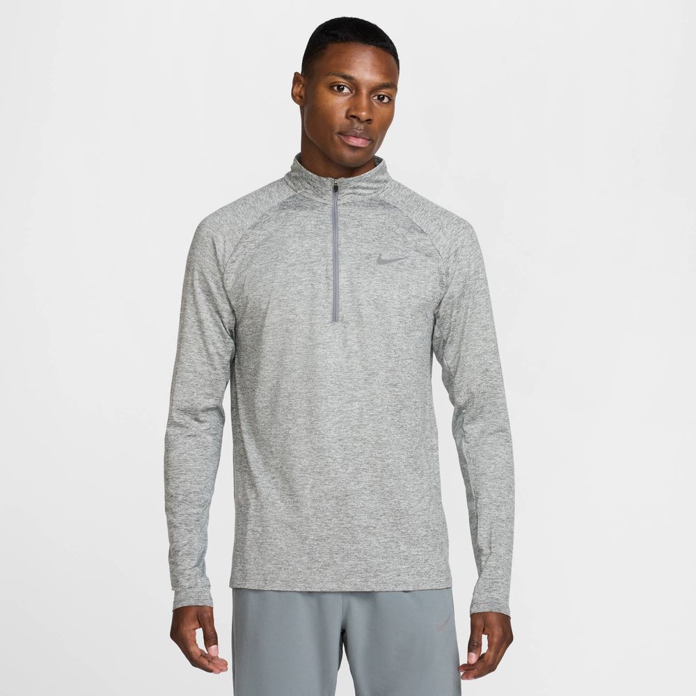 Nike M Nk Df Stride Hz Midlayer - smoke grey/htr/reflective silv