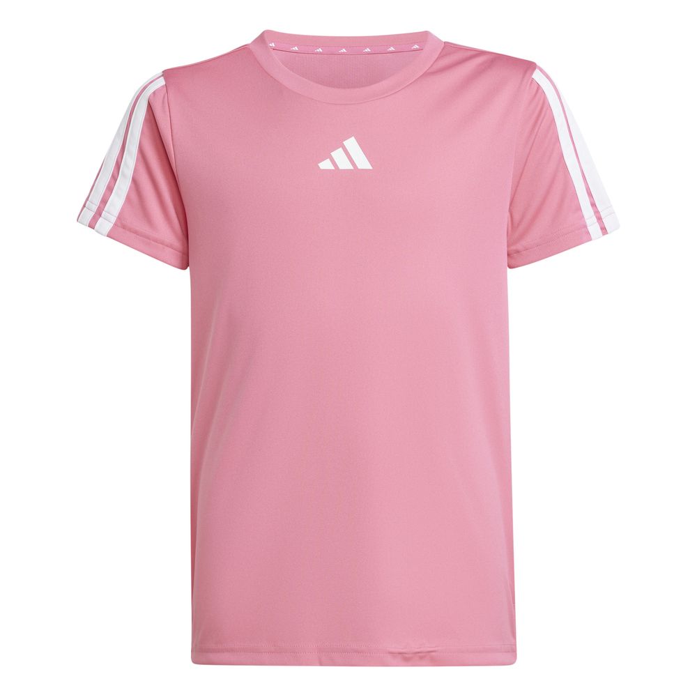 adidas Jg Tr-Es 3S Tee - pnkfus/white
