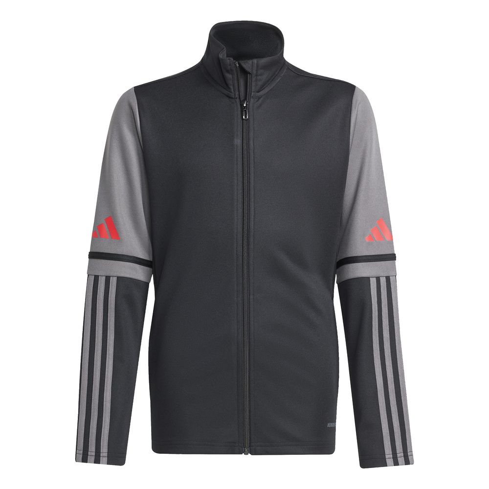 adidas Squadra 25 Tr Jacke Y Kinder - black/tegrfo/purrub