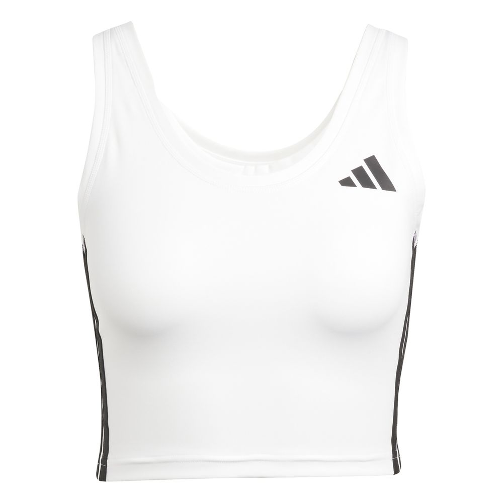 adidas Te 3S Crop Tank - white/black