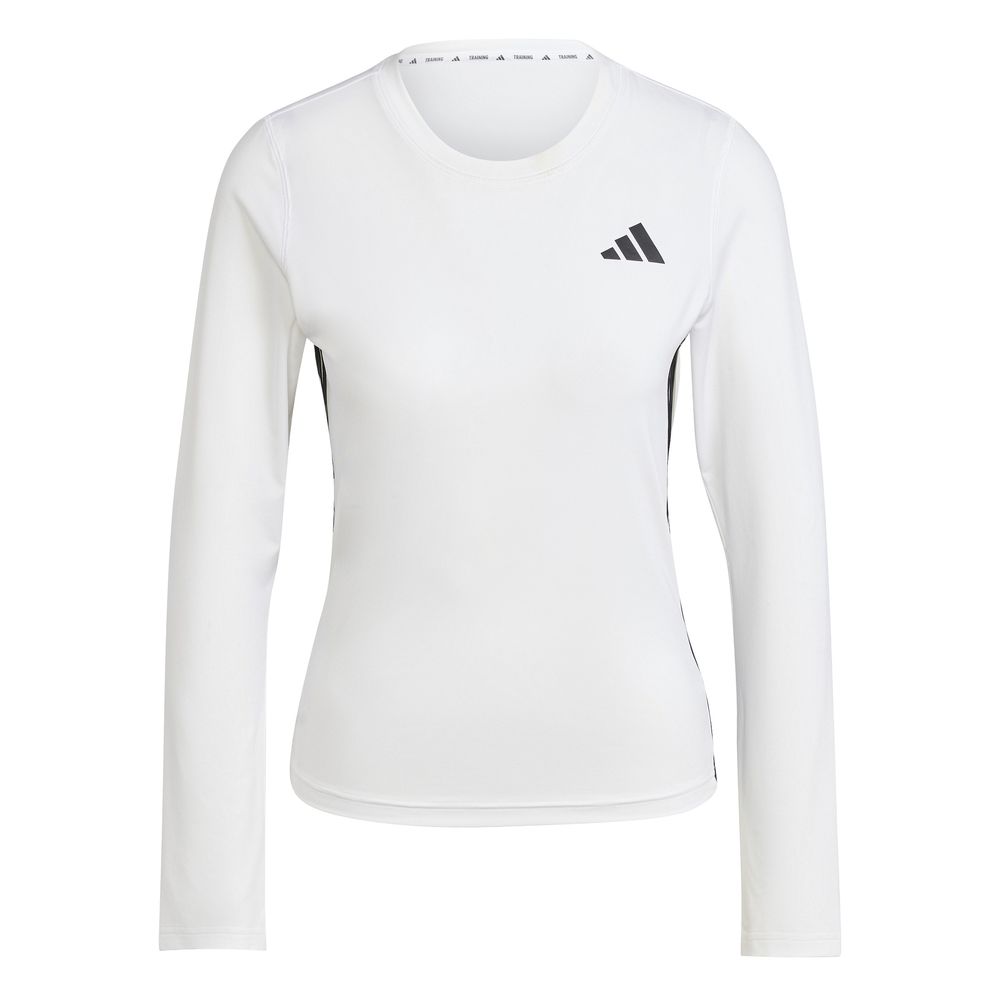 adidas Te 3S Ls - white/black