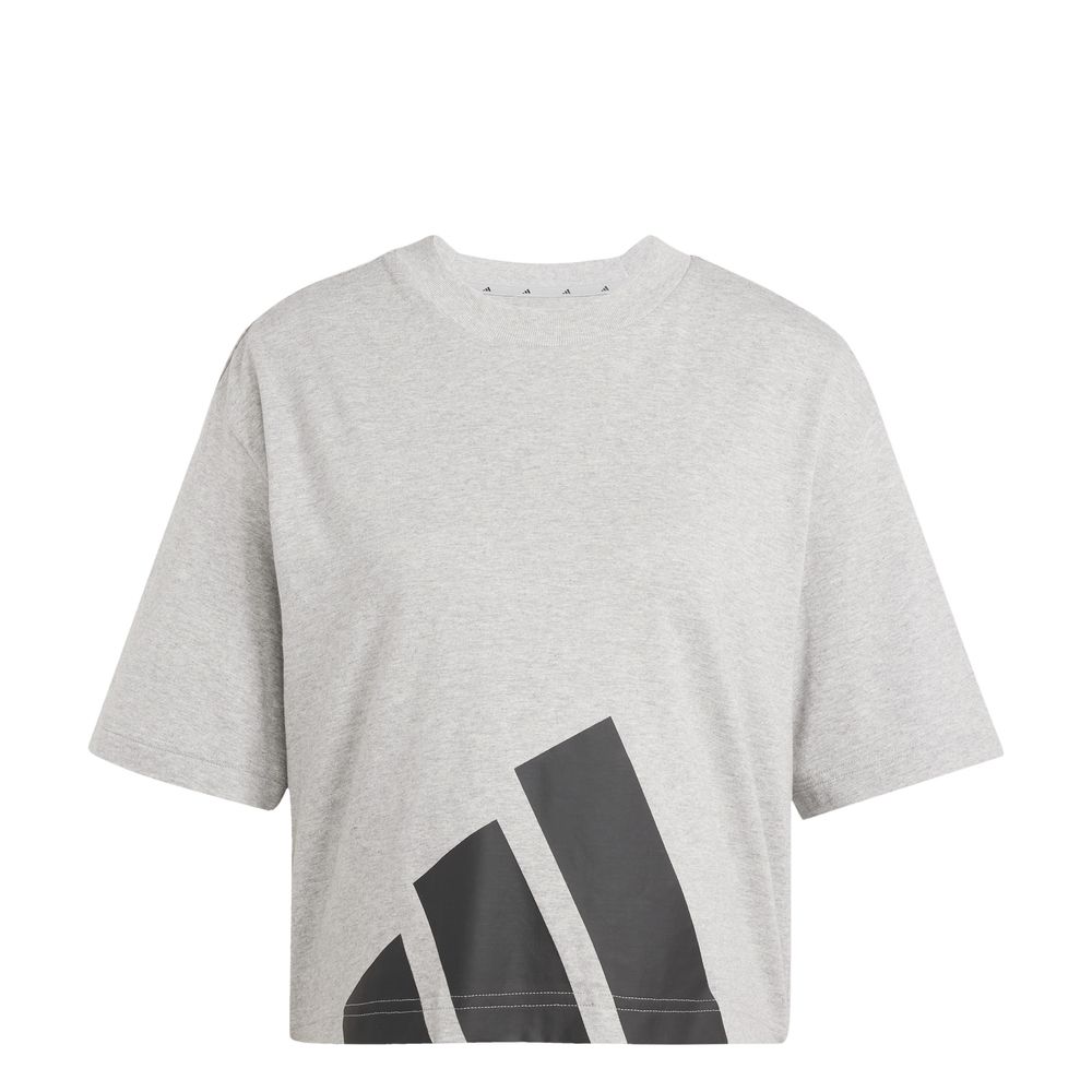 adidas W Bl Sj Bf T - mgreyh/black