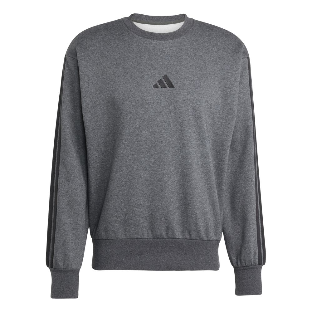 adidas M 3S Fl Swt - dgreyh/black