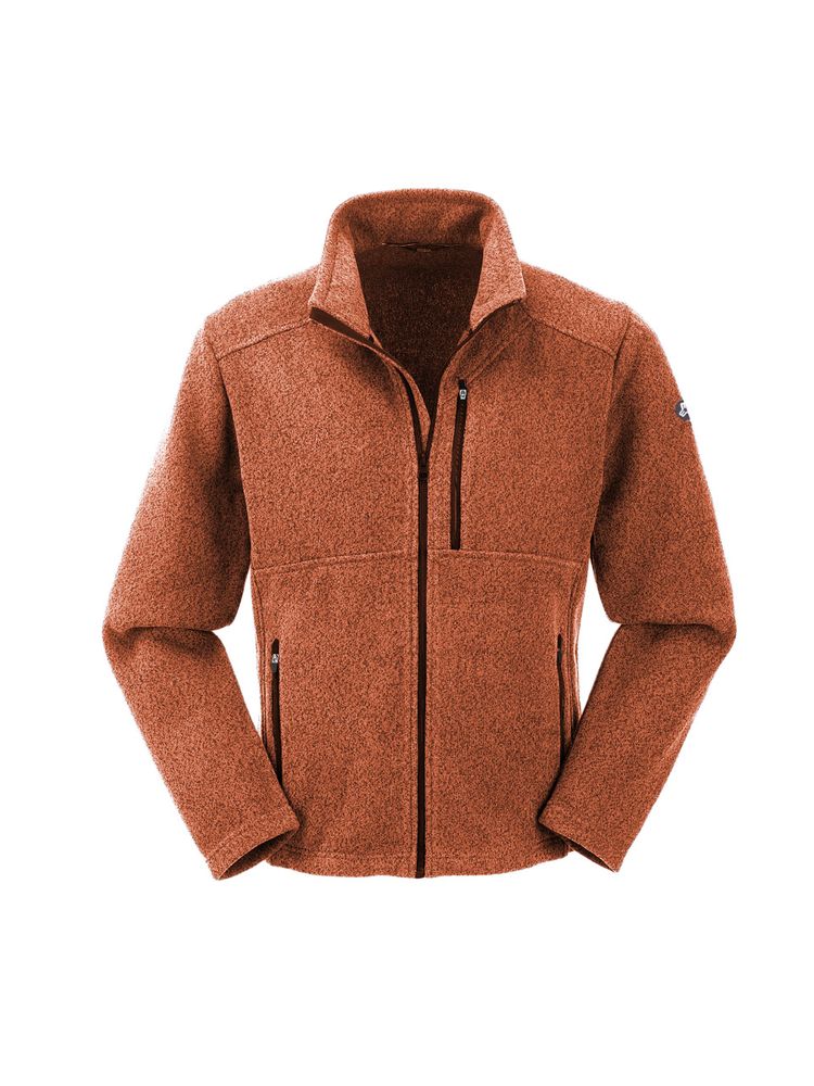 Maul Oberstdorf Ii - Strickfleece J - bossa orange