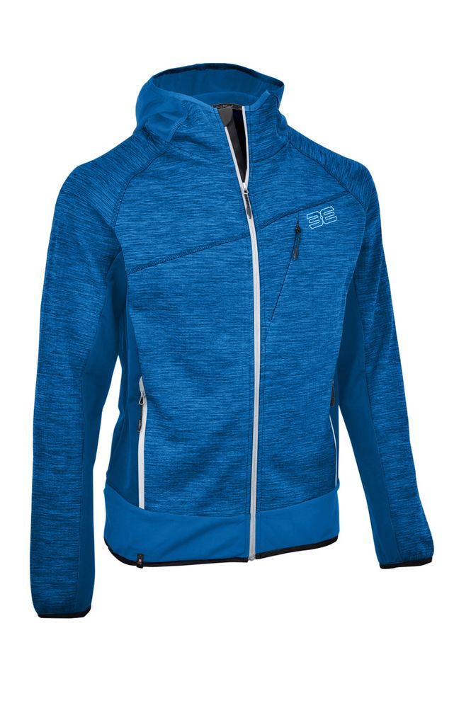 Maul Herzogstand - Fleecejacke+Kapu - brillant blue