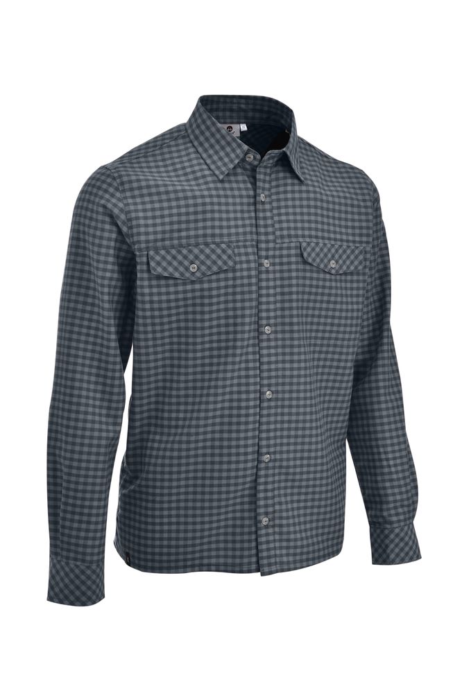 Maul Schwandorf Xt - 1/1 Flanellhem - dark grey