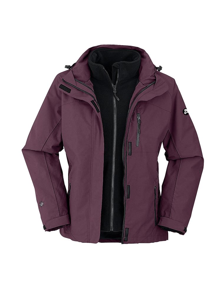 MAUL Damen Doppeljacke Miltenberg 3 in 1 Megatex