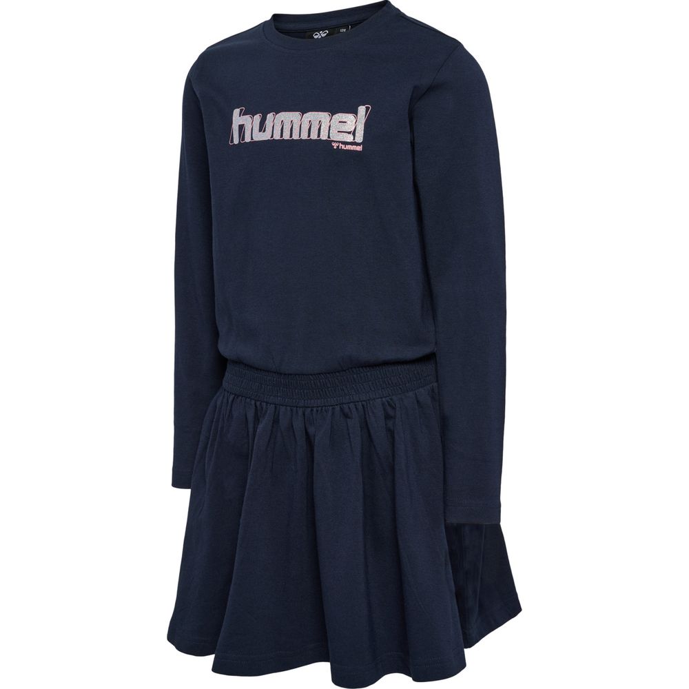 Hummel hmlARIA DRESS L/S - BLACK IRIS
