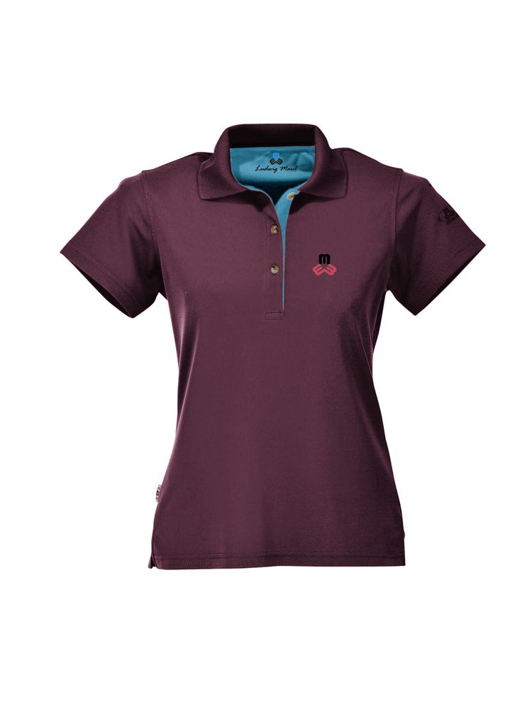 Maul Aeschi Fresh - 1/2 Poloshirt - purple