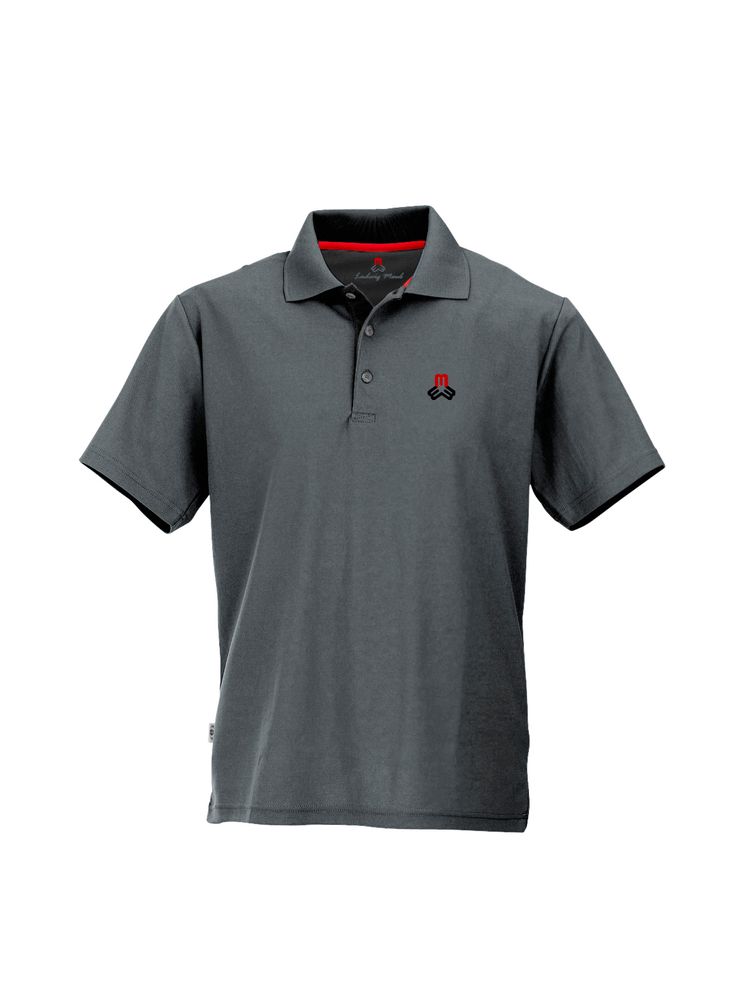 Maul Spiez Fresh - 1/2 Poloshirt - dark grey
