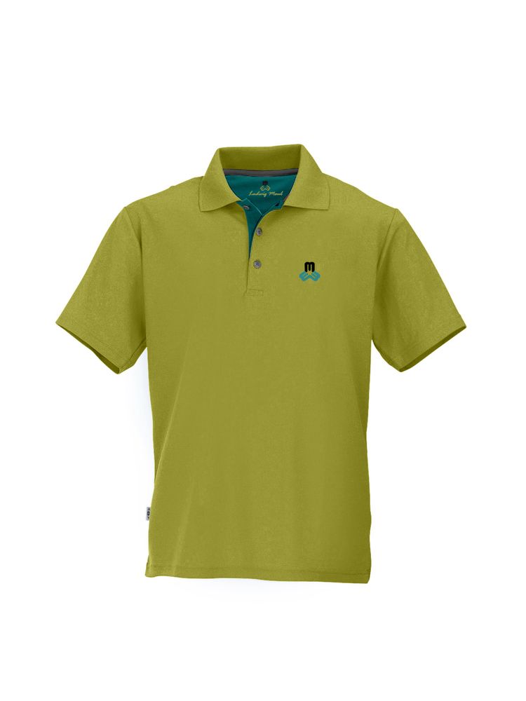 Maul Spiez Fresh - 1/2 Poloshirt - golden yellow